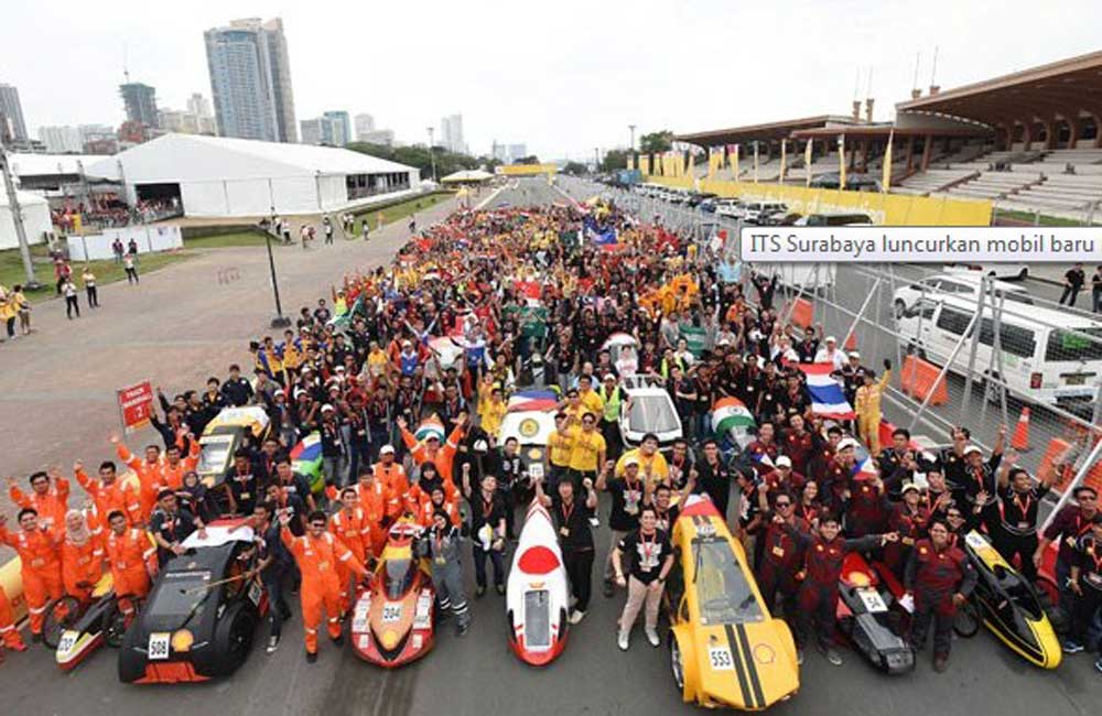 ITS Surabaya luncurkan mobil baru ke Shell Eco Marathon
