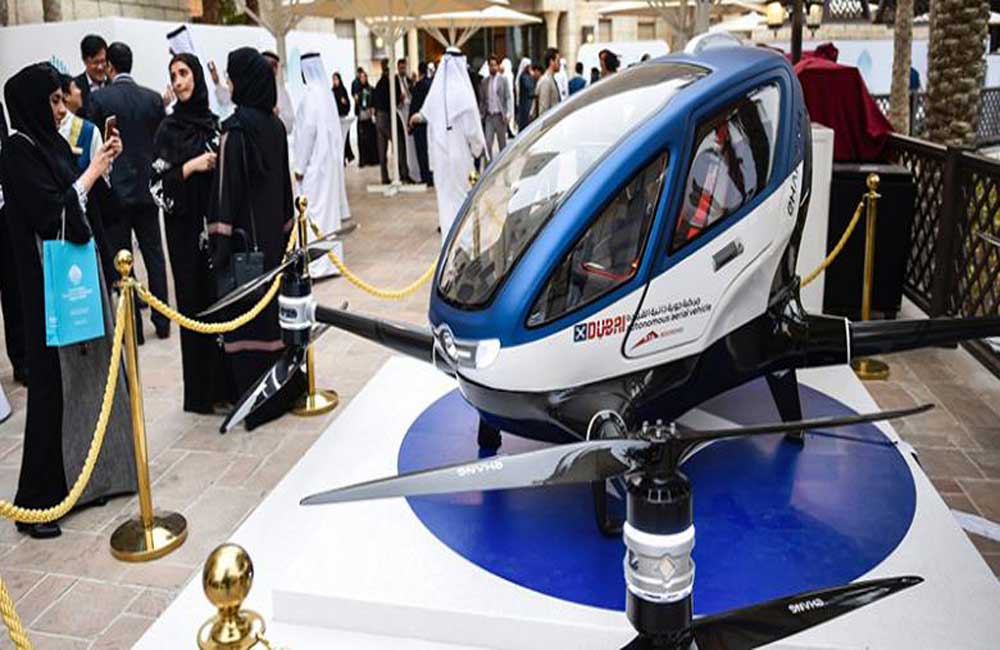 Sekarang Ada Drone untuk Penumpang di Dubai