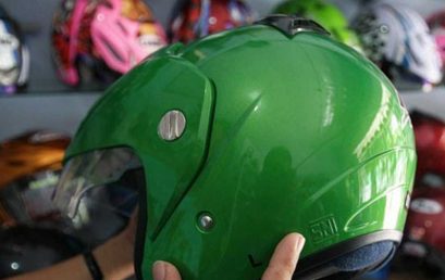 Helm Anti Pencurian di Buat Mahasiswa Lampung