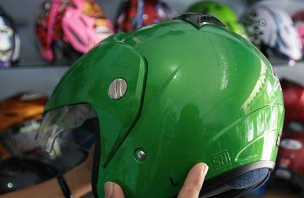 Helm Anti Pencurian di Buat Mahasiswa Lampung