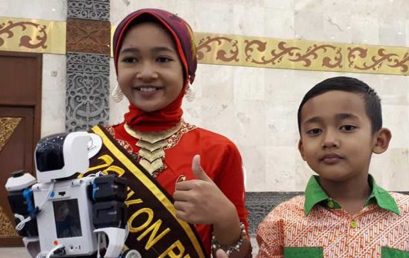 Kompetisi Robot Internasional Diraih Anak SD