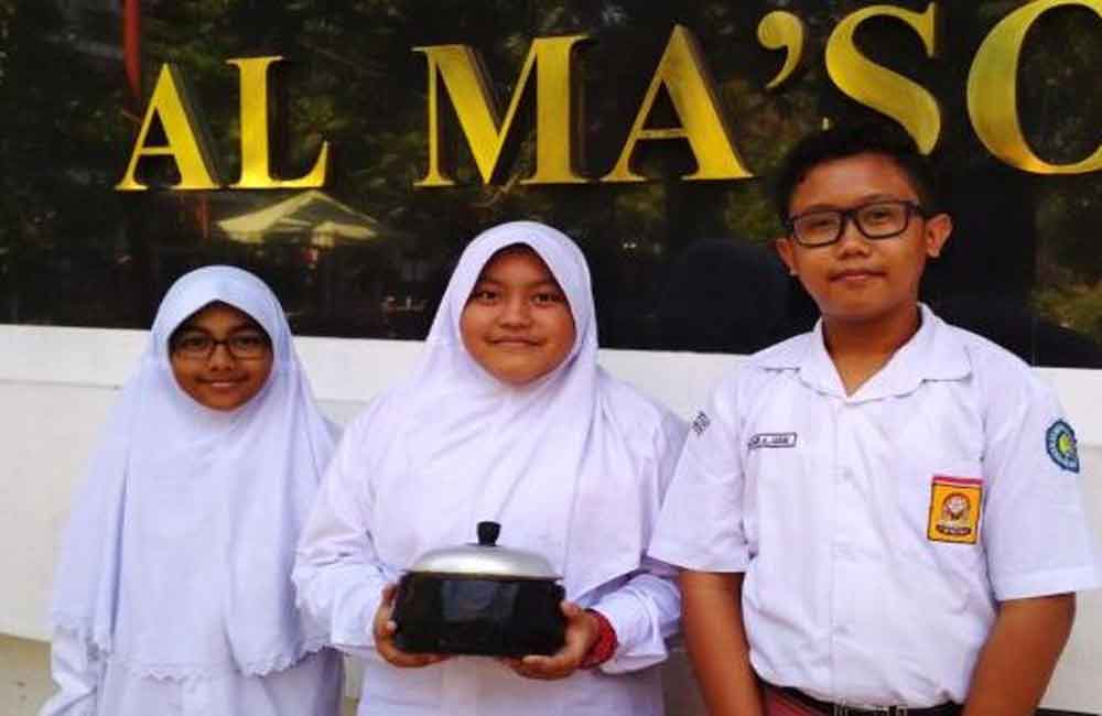 Rahasia Masak Hemat Energi Siswa SMP Al Ma’soem