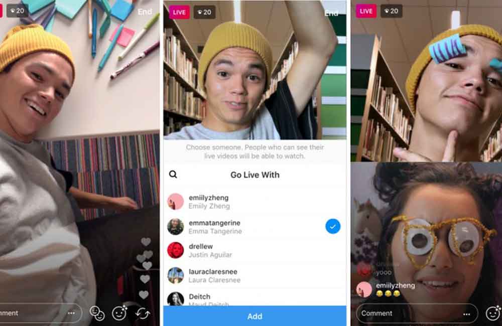 Instagram Kini Bisa Live Bersama Teman Beda Akun