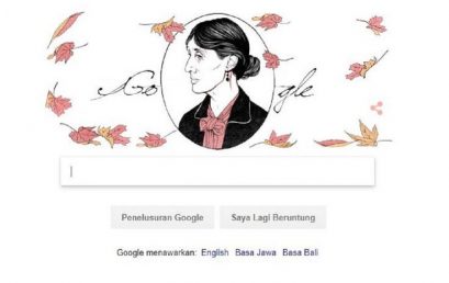 Virginia Woolf yang Jadi Google Doodle Hari Ini