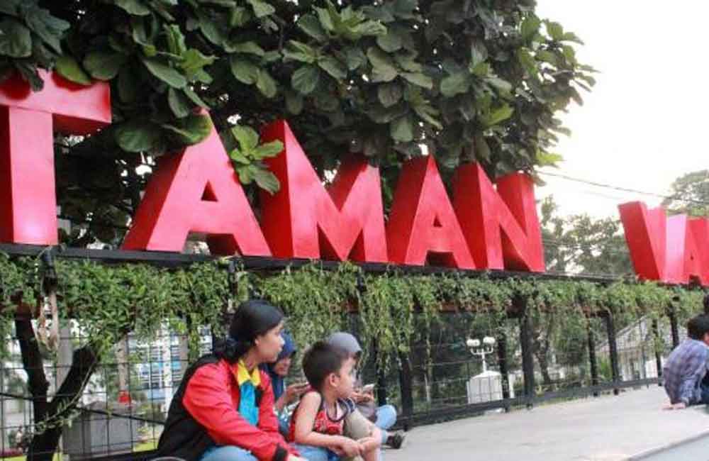 Taman Vanda Jadi Taman Kota Bandung dengan Sejarah Panjang