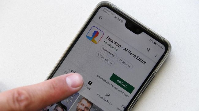 Berpotensi Melanggar Data Pribadi, Kominfo Evaluasi FaceApp Berpotensi Melanggar Data Pribadi, Kominfo Evaluasi FaceApp