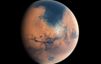 Benturan Meteor Pemicu Tsunami Besar di Mars?