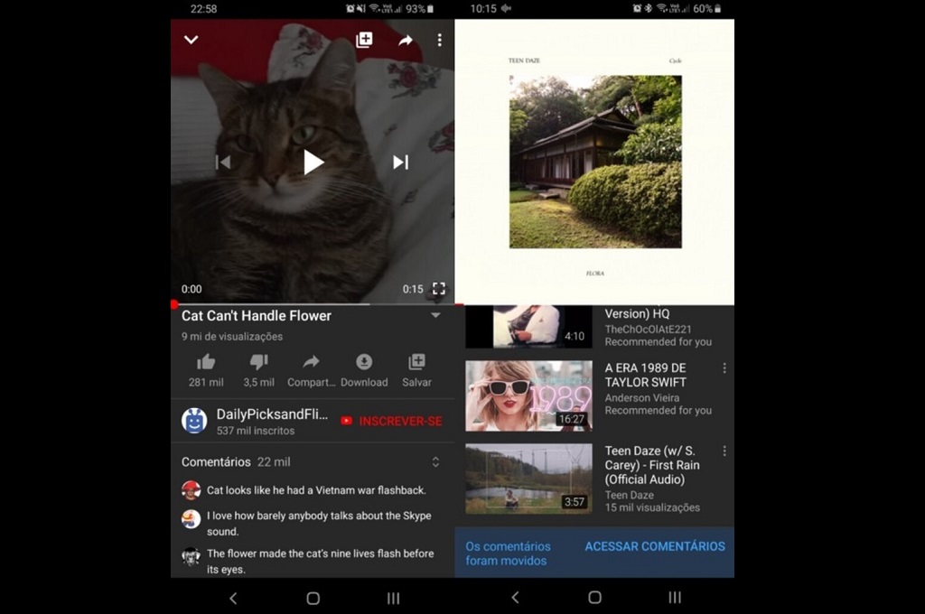 Google Uji Antarmuka Baru untuk YouTube Android