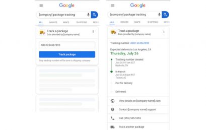 Google Search Nanti Bisa Cek Status Pengiriman Paket