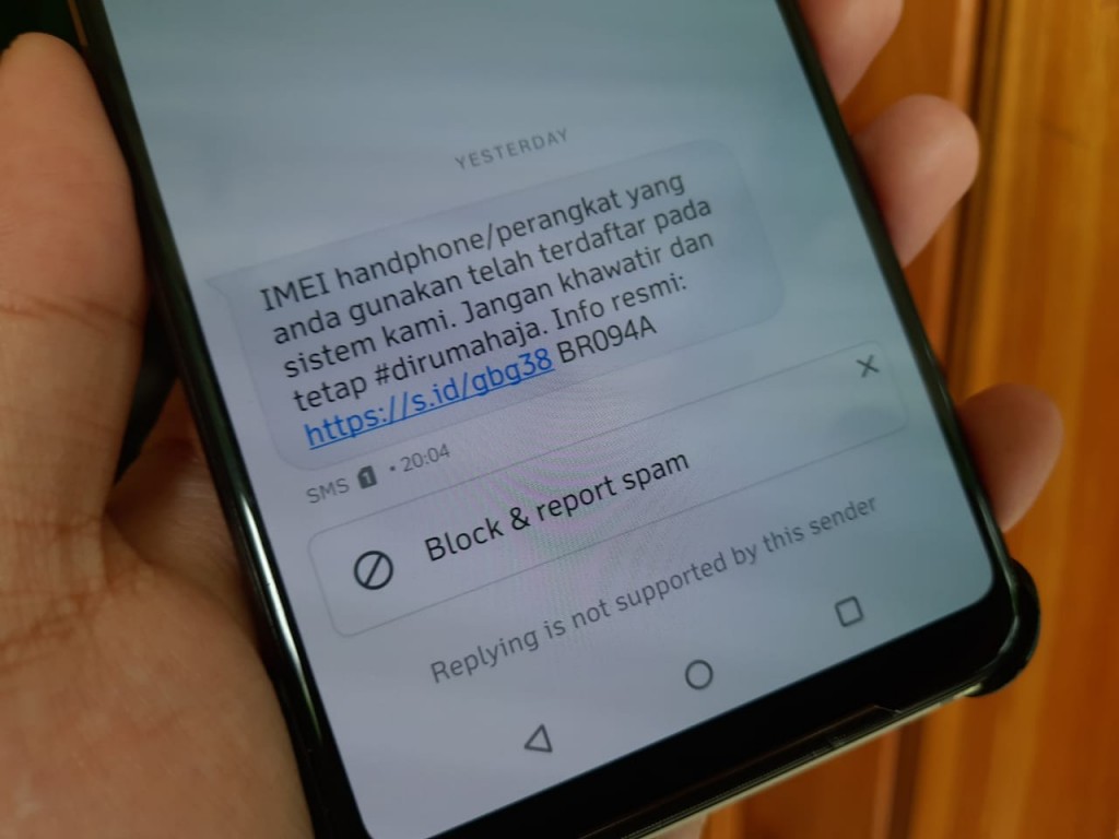 Aktif Digunakan Sebelum 18 April, IMEI Smartphone Pasti Terdaftar