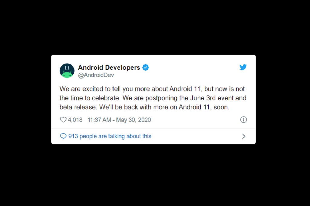 Google Tunda Peluncuran Android 11 Beta