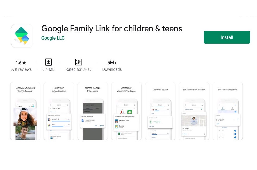 Anak-Anak Kompak Beri Bintang Satu ke Aplikasi Google Family Link