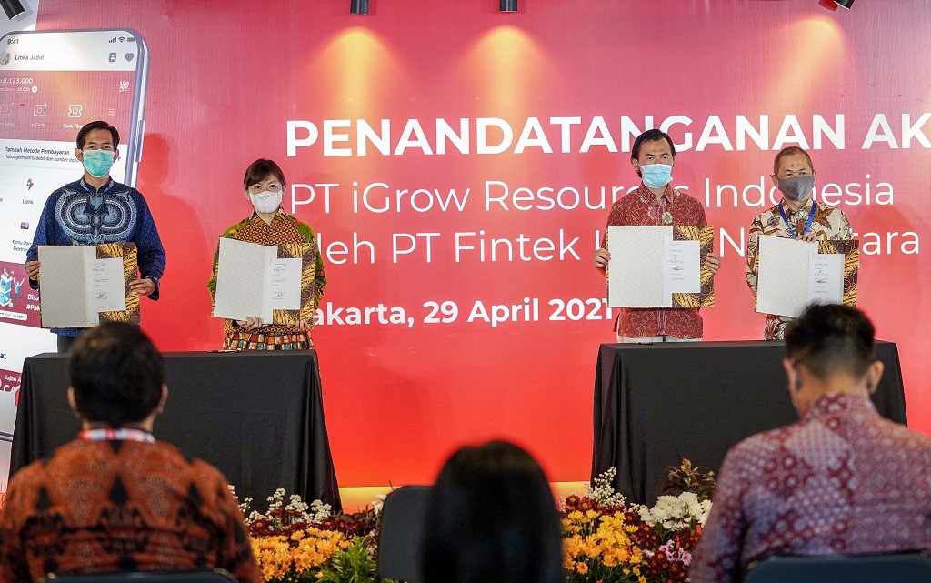 LinkAja Akuisisi iGrow, Perkuat Ekosistem UMKM LinkAja Akuisisi iGrow, Perkuat Ekosistem UMKM