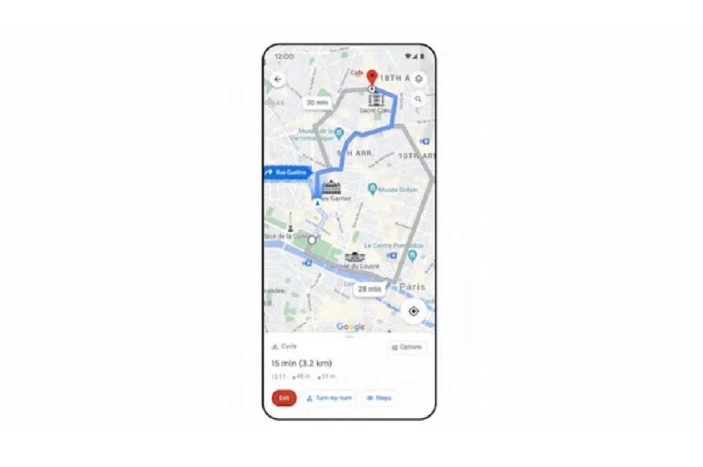 Google Maps Tambahkan Mode Navigasi Lite untuk Pesepeda