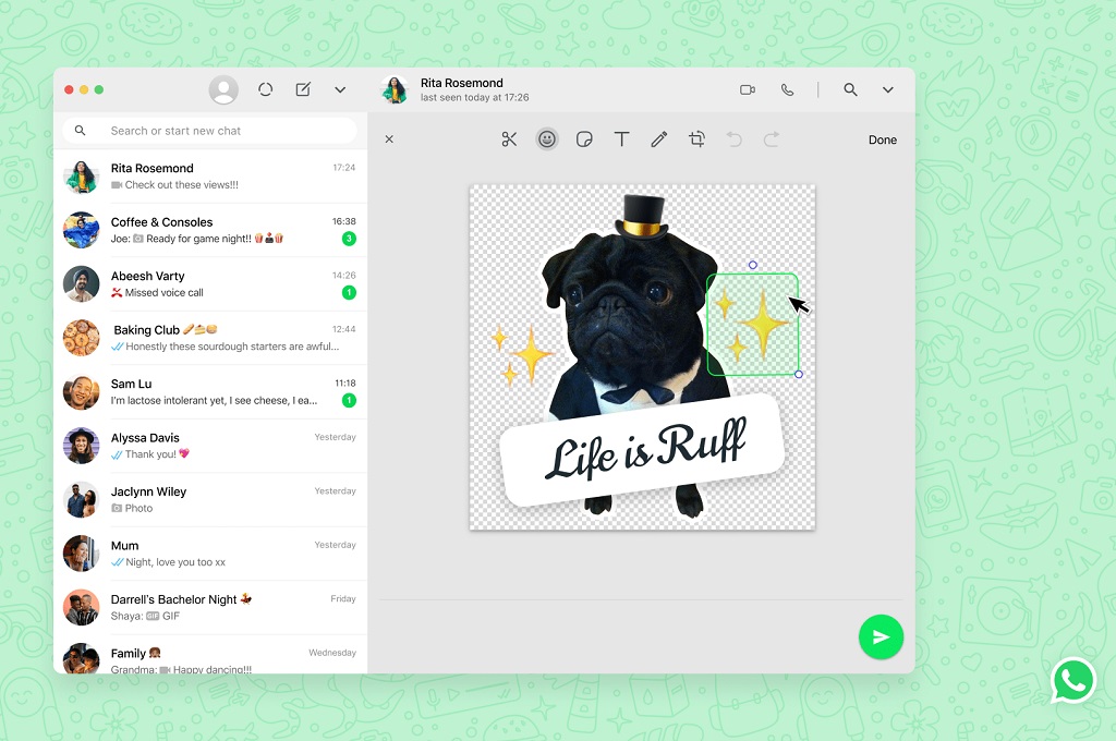 WhatsApp Luncurkan Fitur Pembuat Stiker