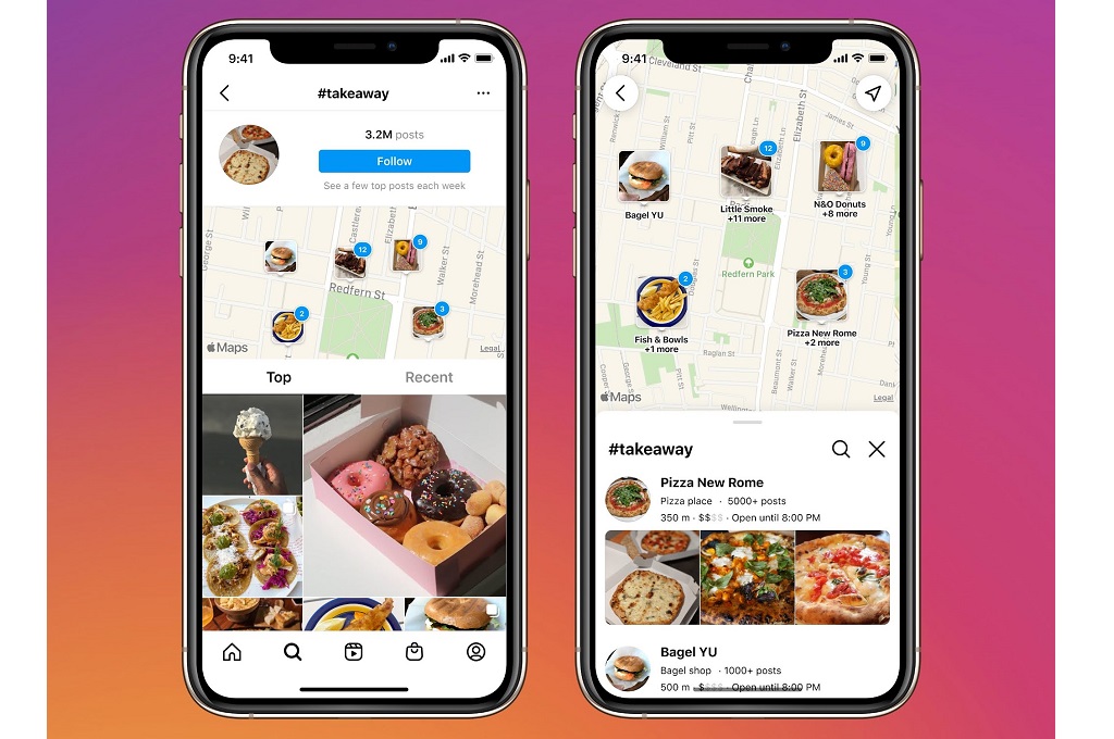 Peta Instagram Baru Tampil Serupa Google Maps