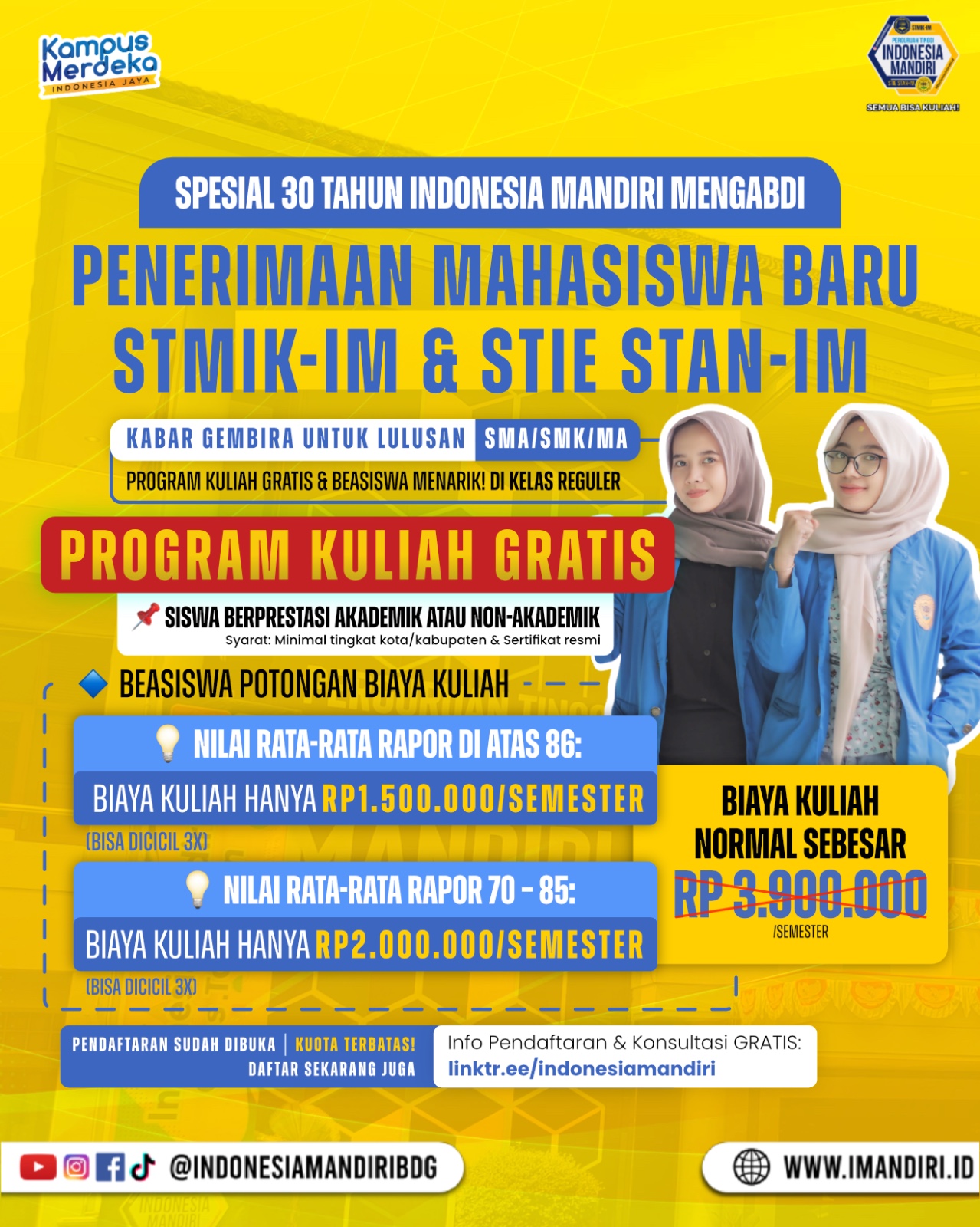 admisi reguler